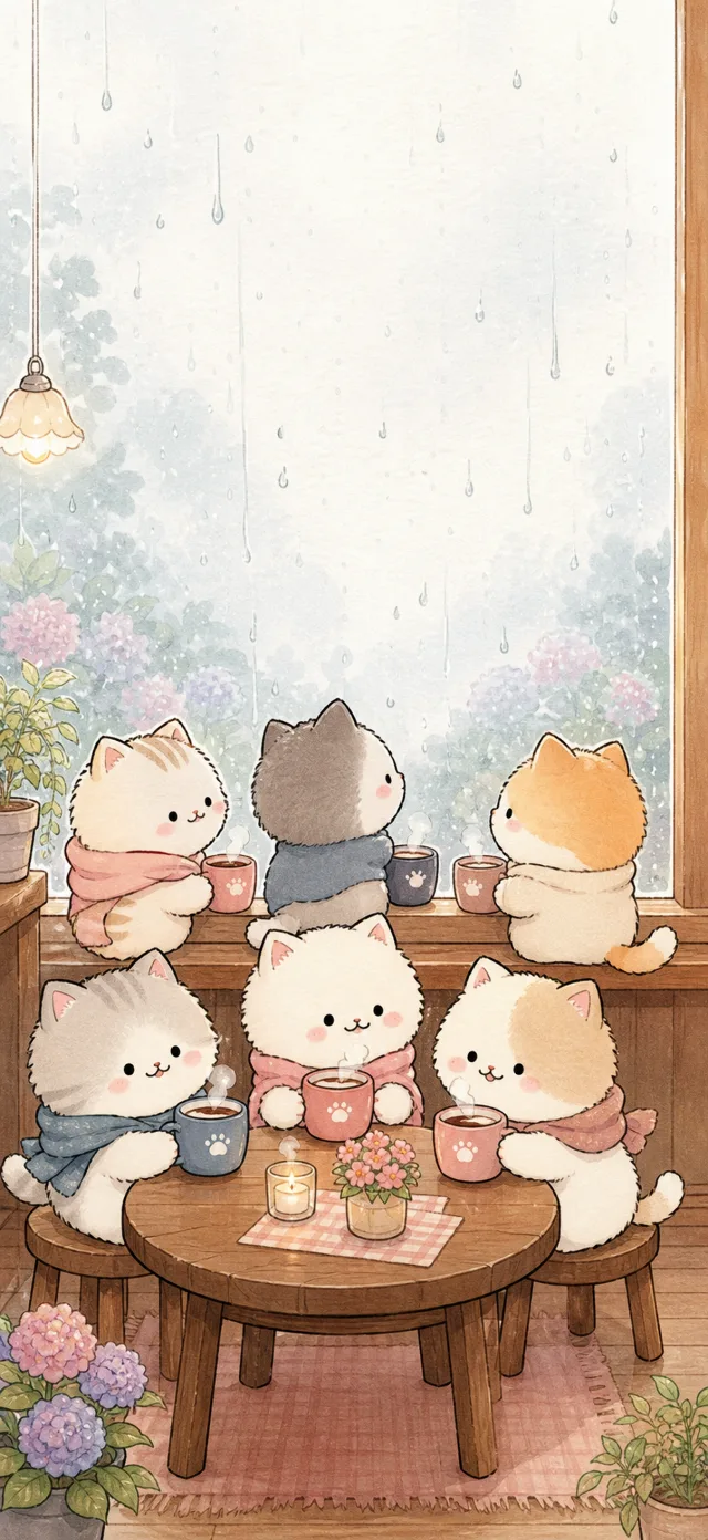 Cats live wallpaper 11 — free 4K for iPhone