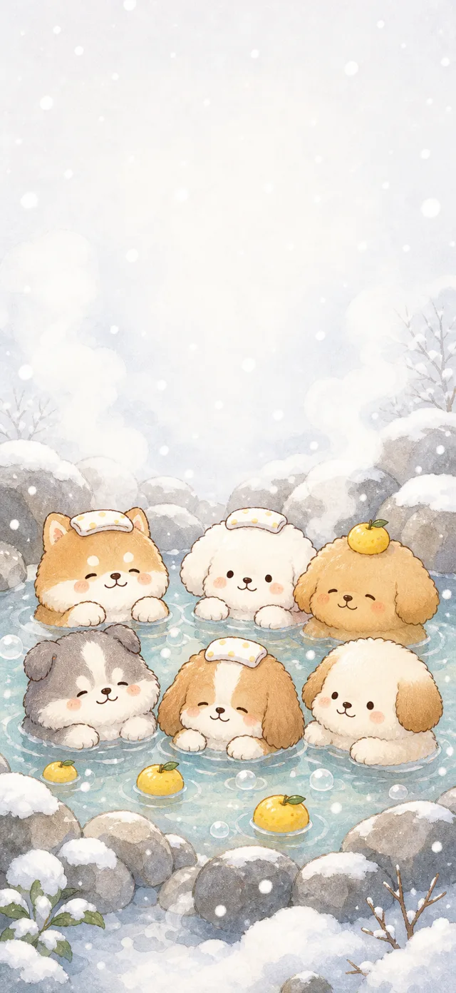 Dogs — 4K live wallpaper preview