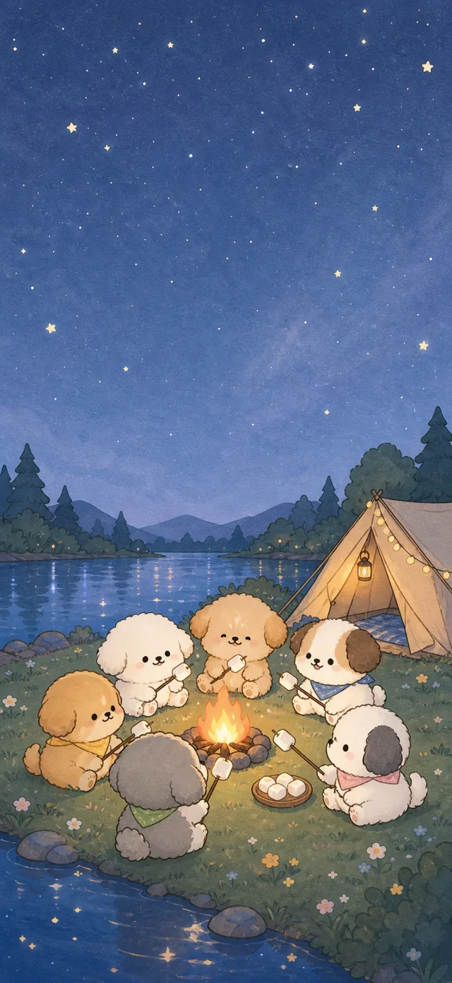 Dogs live wallpaper 4 — free 4K for iPhone