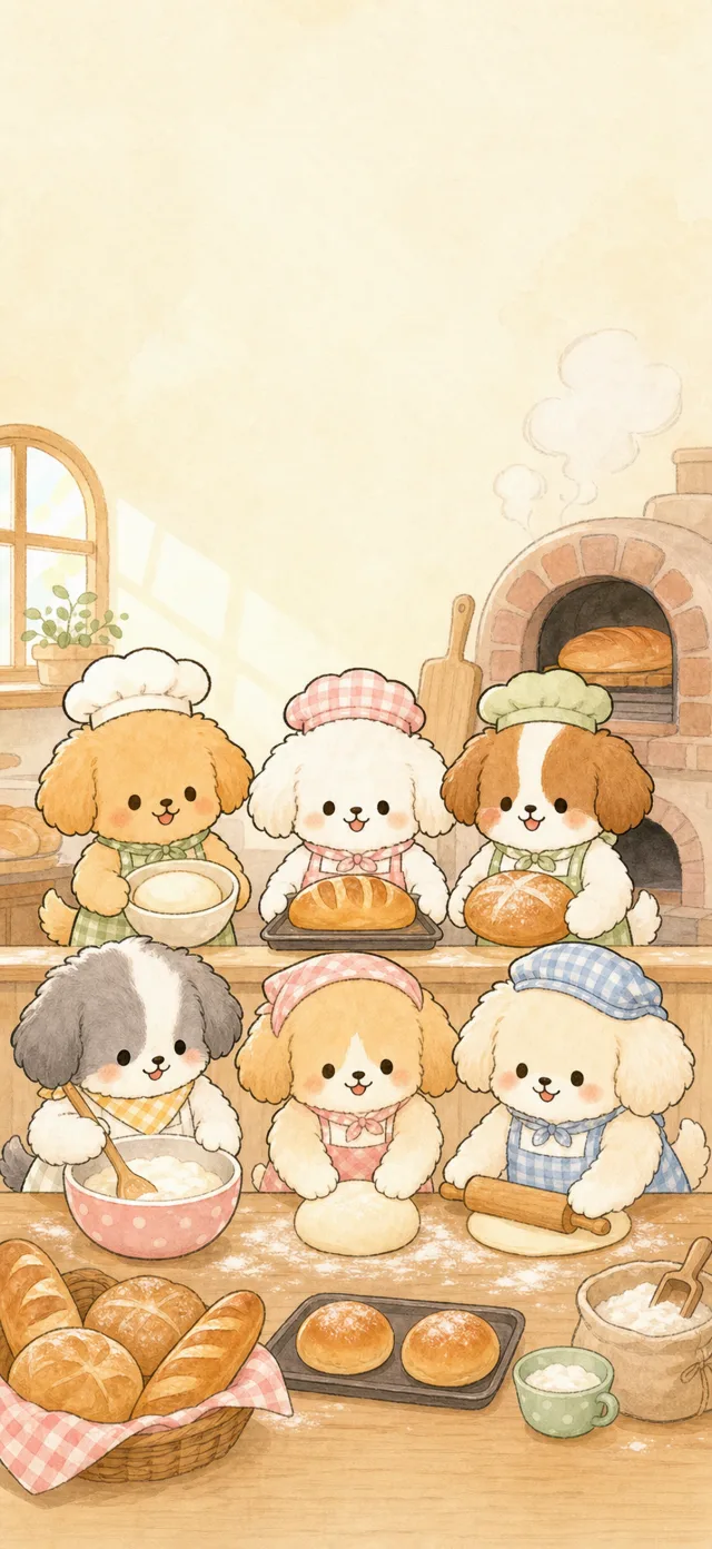 Dogs live wallpaper 6 — free 4K for iPhone