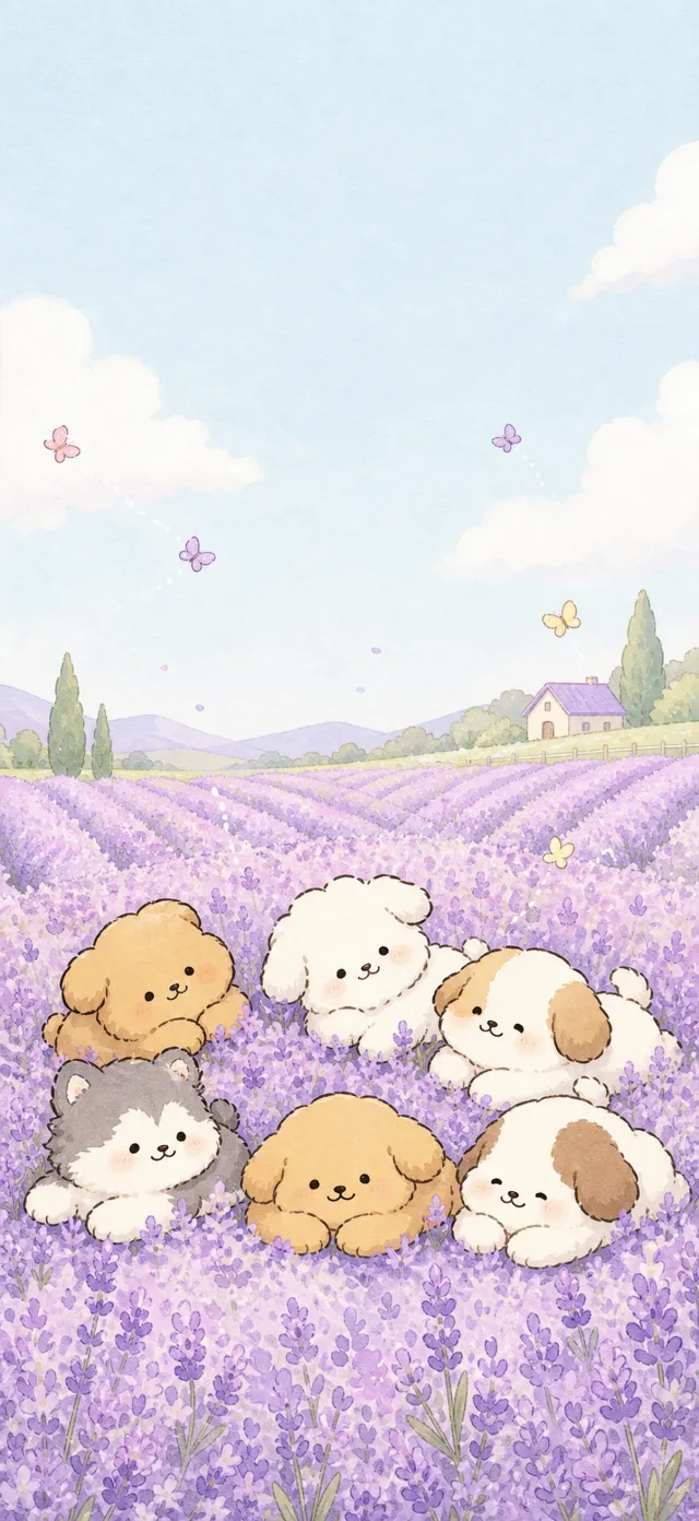 Dogs live wallpaper 7 — free 4K for iPhone