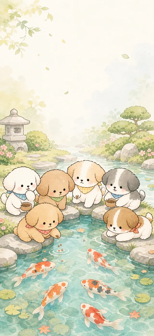Dogs live wallpaper 8 — free 4K for iPhone
