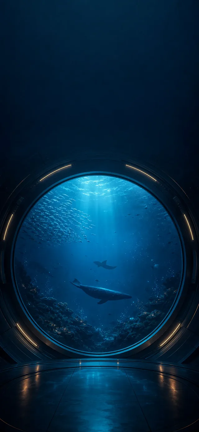 Deep Sea Window — depth-effect wallpaper